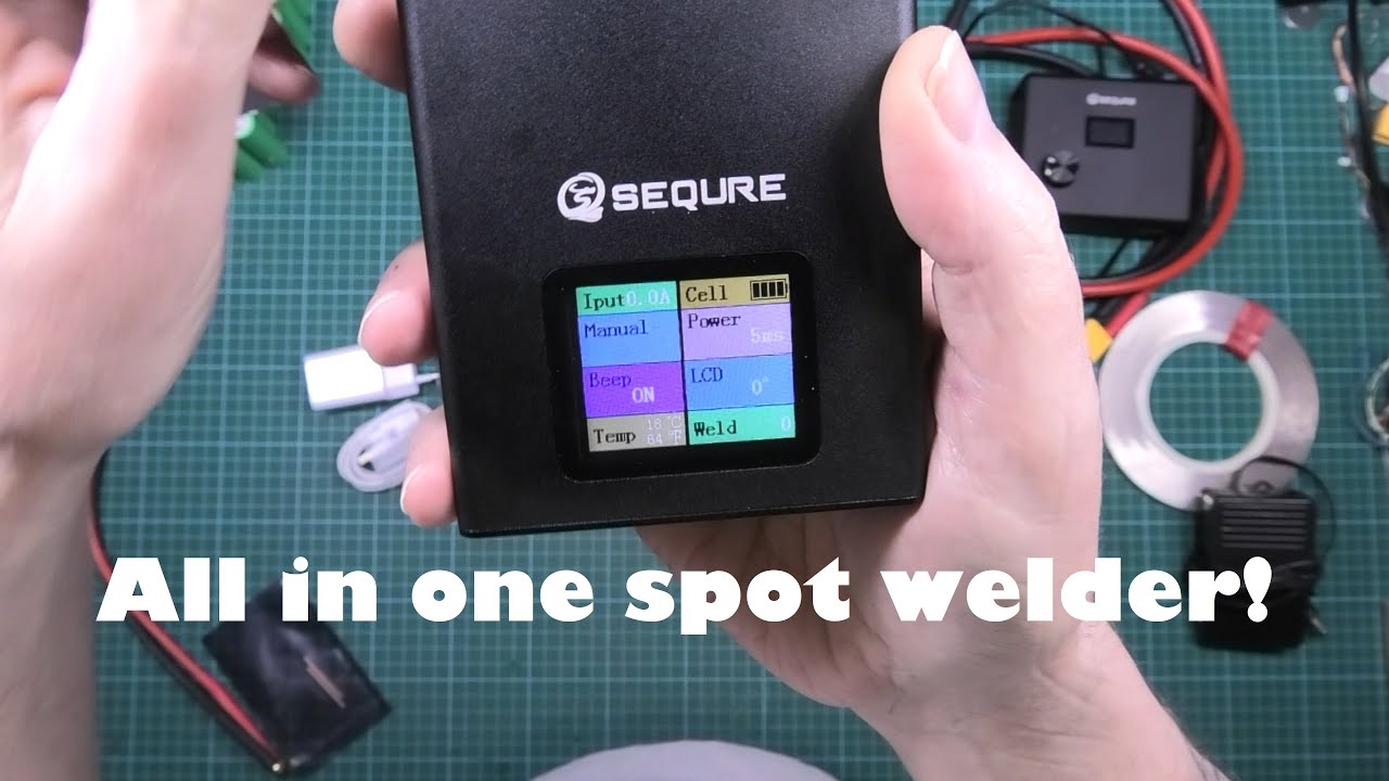 Sequre SQ-SW2 mini spot welder review