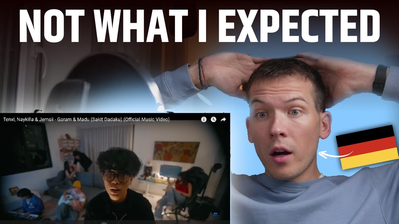 German’s First Reaction to Garam & Madu (Sakit Dadaku) – Tenxi ft. Jemsii & Naykilla