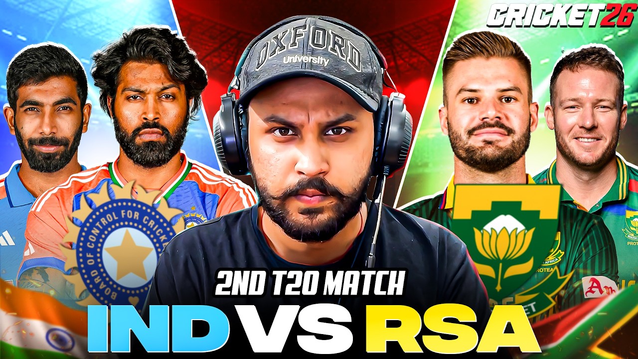 THRILLER! INDIA Vs SOUTH AFRICA 2nd T20 CRICKET 26