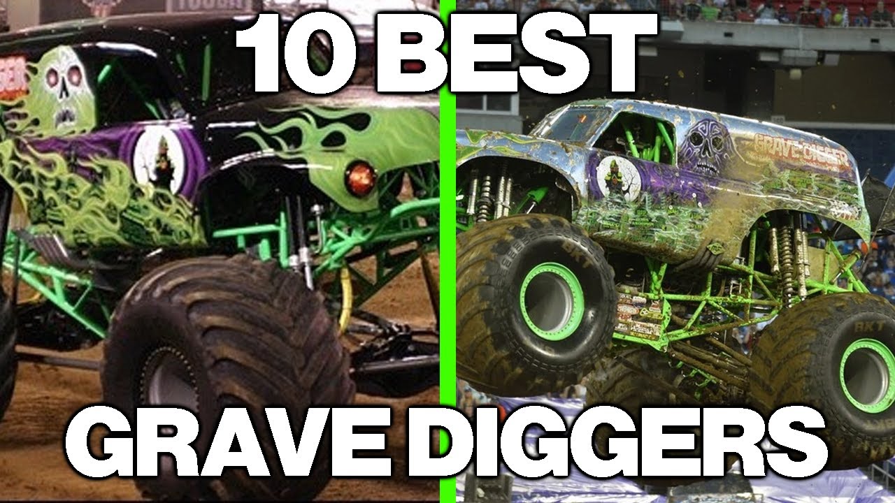 Monster Jam: 10 ЛУЧШИХ могильщиков