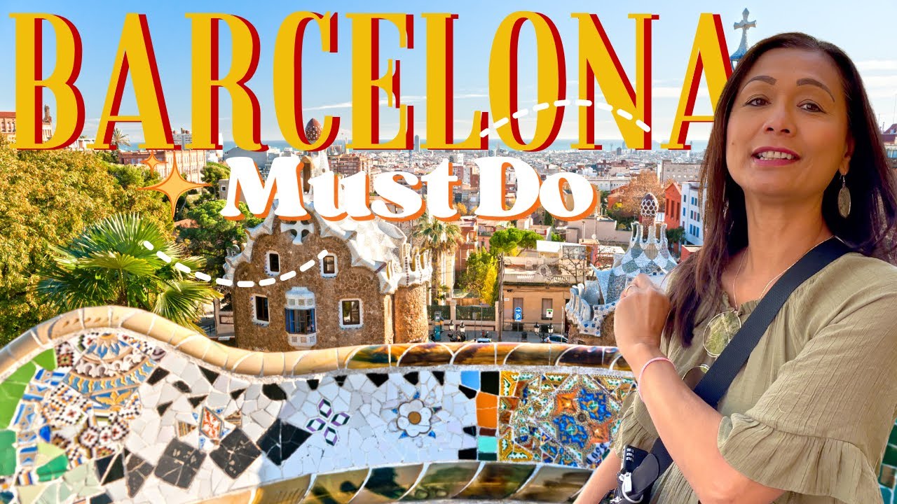 Barcelona - Must Do. Gaudi's Masterpiece - Park Guell and Sagrada Familia.