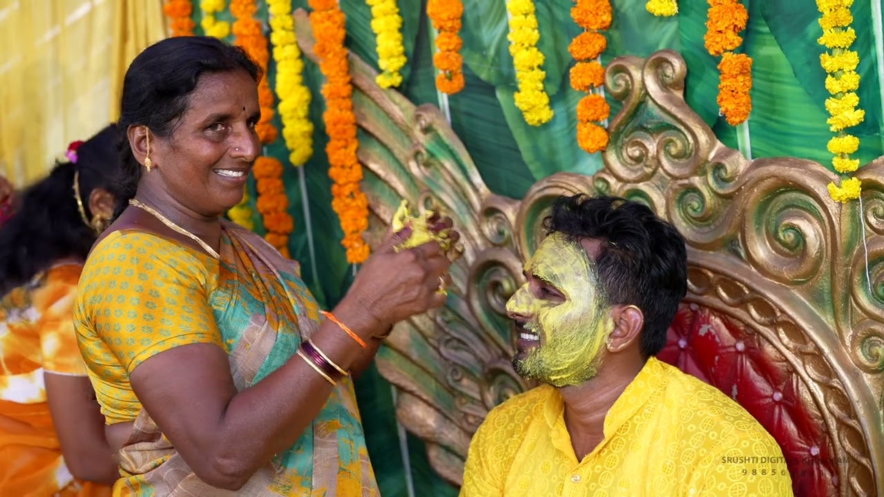 Srinivas Haldi Ceremony Highlights
