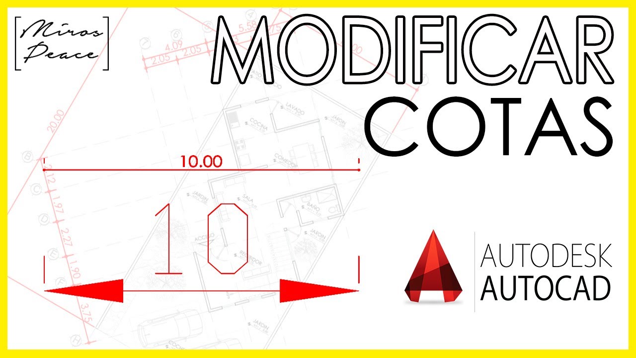 AUTOCAD | Como MODIFICAR COTAS ➡️Estilos de Cotas
