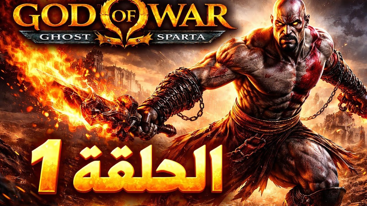 تختيم God of War Ghost of Sparta – الحلقة 1 | PSP على الموبايل
