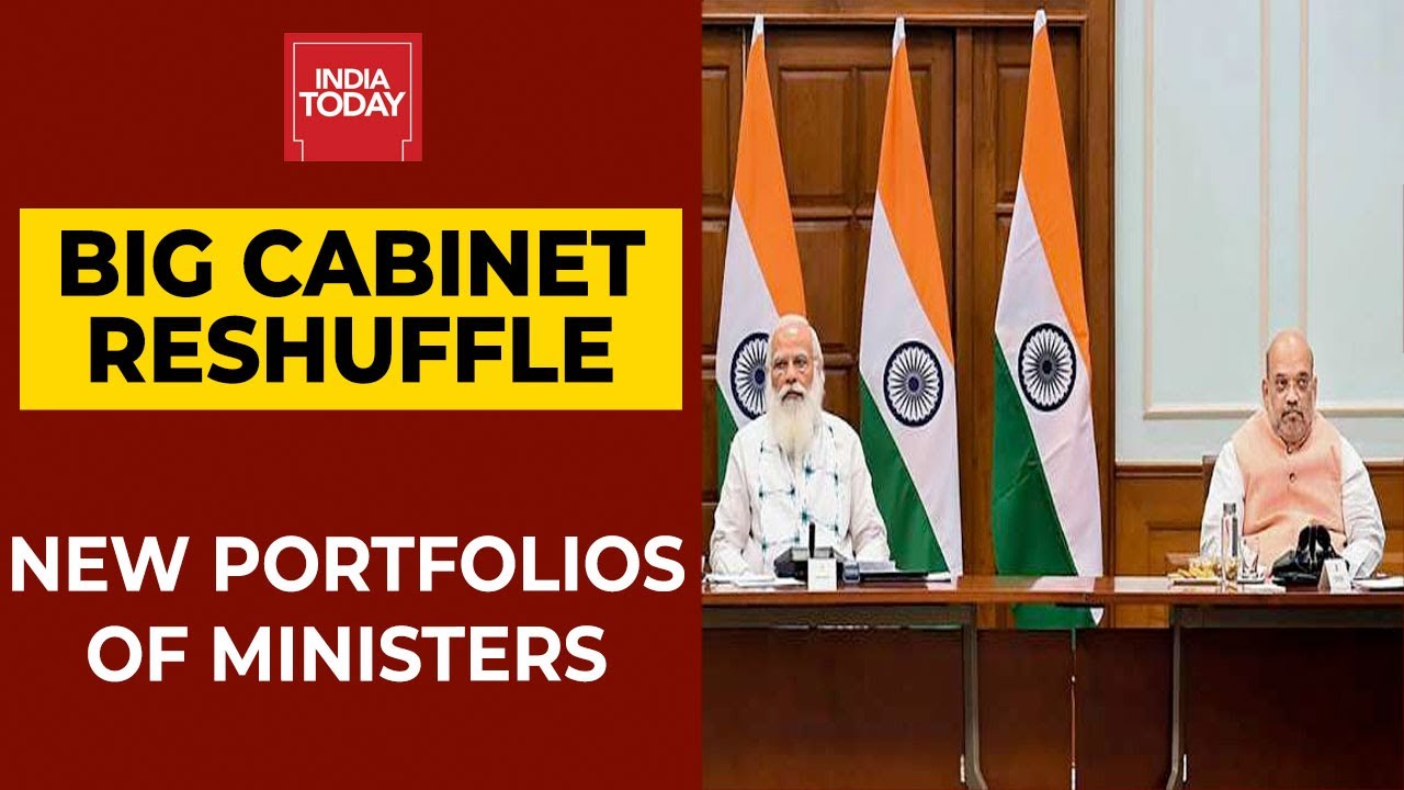 Big Ministries Shakeup: Take A Look At New Portfolios Of Various New & Old Ministers