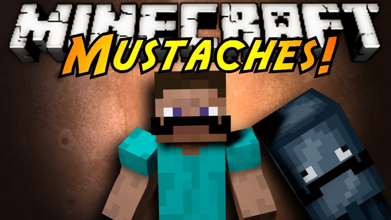 Minecraft Mod Showcase : MUSTACHES!