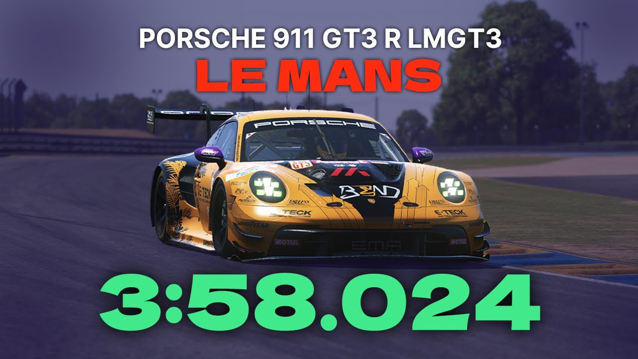 Le Mans Ultimate | Porsche 911 GT3 R LMGT3 - Le Mans | Hotlap