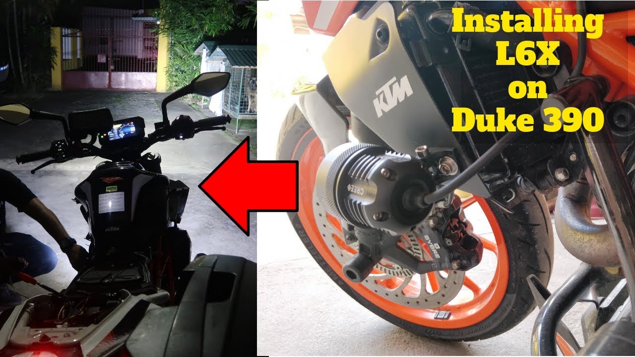AUXILIARY LIGHTS FOR DUKE 390│Getting Ready for Sagada│Basics of Installation