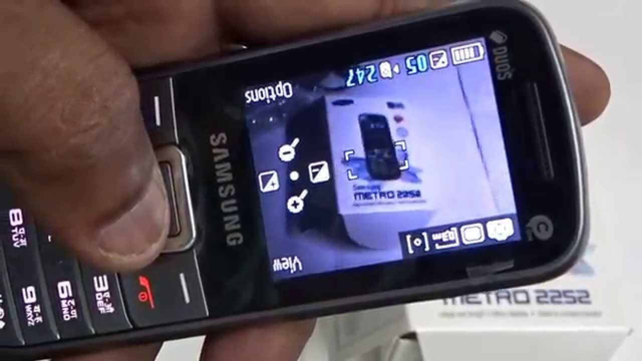 Samsung E2252 Mobile Unboxing Video