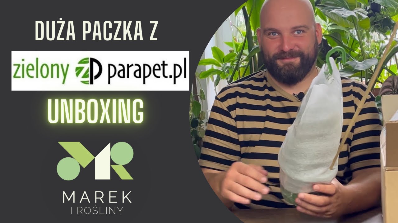 Duża paczka ze sklepu Zielony Parapet - unboxing