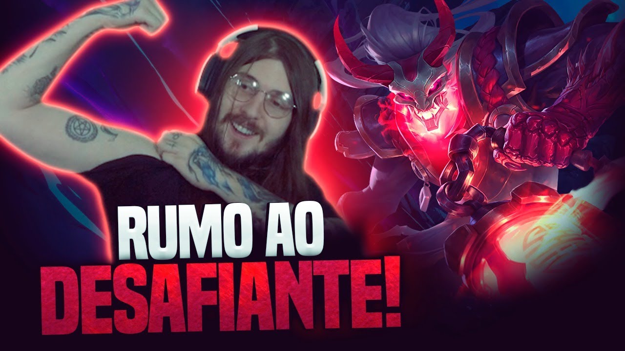 THRESH RUMO AO CHALLENGER! LEAGUE OF LEGENDS!
