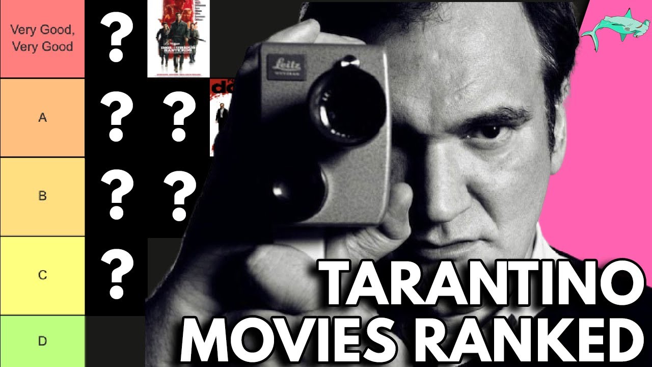 Ranking The Movies of Quentin Tarantino | Film Tier Ranking List