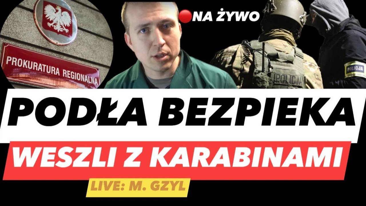 Polityczna policja! W domu spały dzieci. Prof. Chris zatrzymany &ndash; kulisy akcji CBŚP [LIVE]
