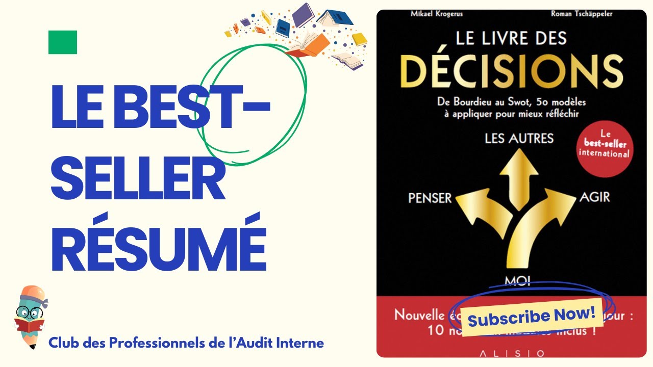 Lecture : &laquo; Le Livre des d&eacute;cisions &raquo; &mdash; 50 mod&egrave;les pour mieux choisir (Krogerus & Tsch&auml;ppeler)