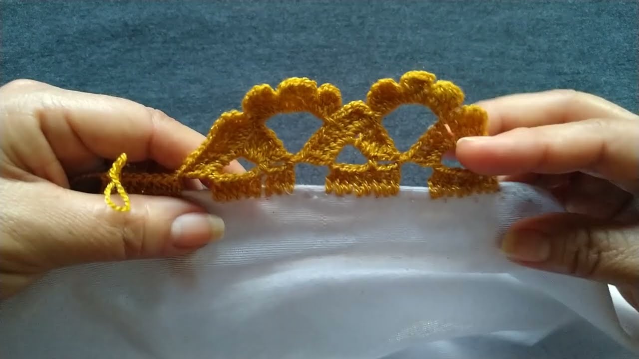Preciosa orilla!!!!!De una vuelta para servilletas de recuerdo num 902.#parati #fypシ #crochet