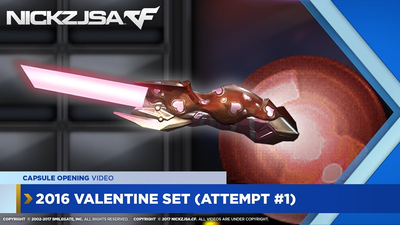 2016 Valentine Set - Attempt #1 (Capsule Opening) | CROSSFIRE Indonesia