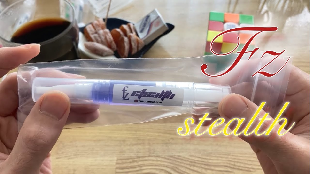 【ルービックキューブ】 Fz-stealth という筆で塗る潤滑剤のお話し