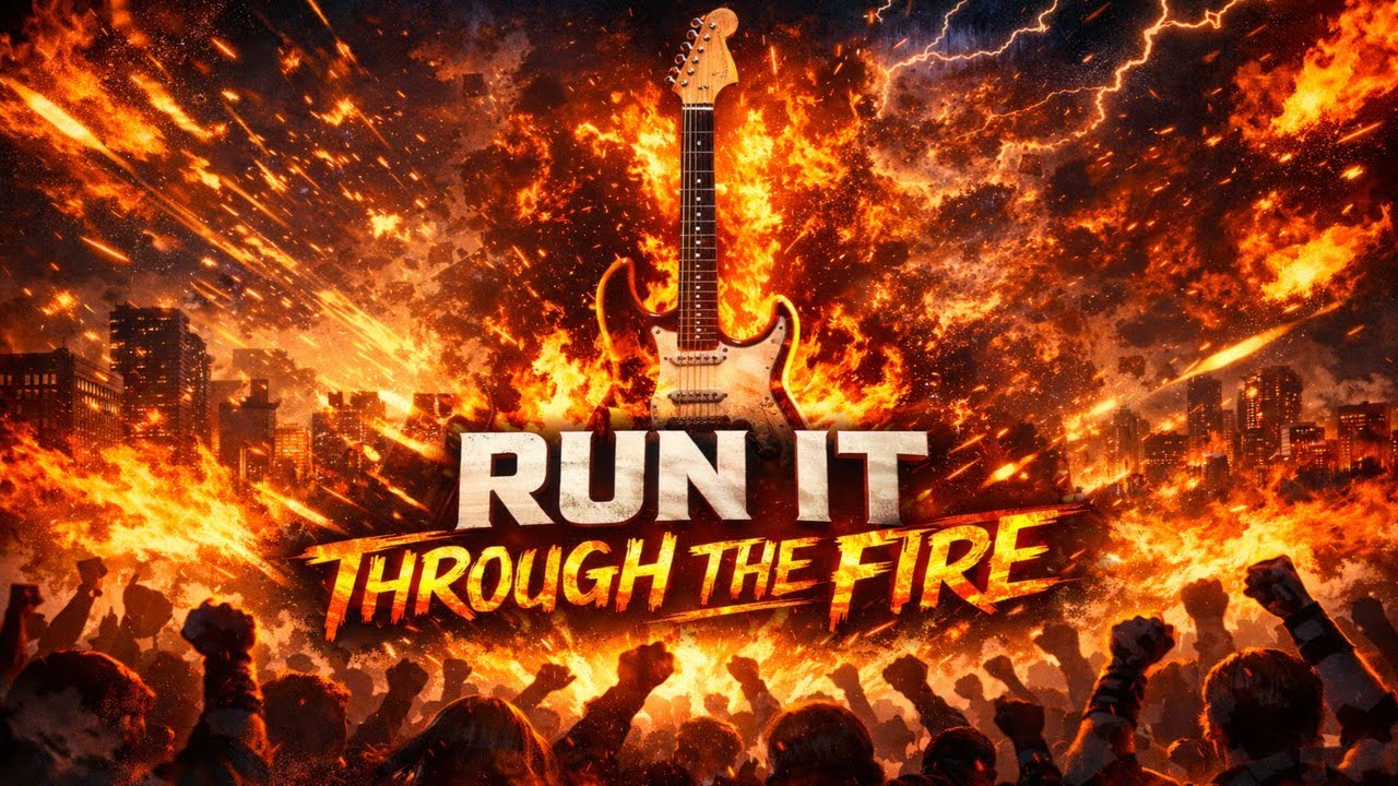 megAIron - Run It Through The Fire (Official Visualizer)