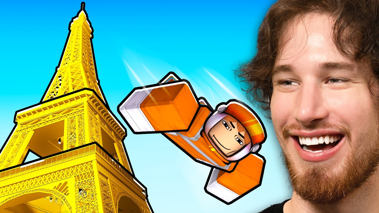 I JUMPED OFF 636,878,389 MILES in Roblox!