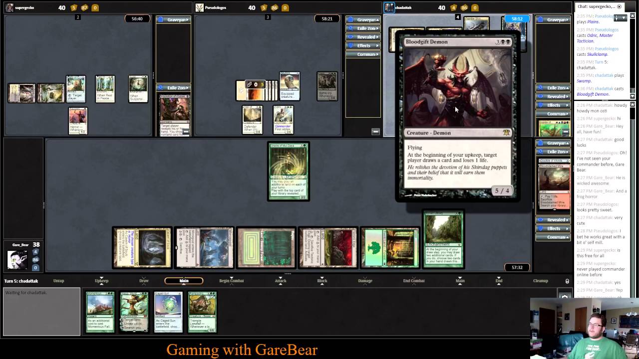 EDH/ Commander: Gitrog Monster vs Teysa, Odric (old), and Horde of Notions