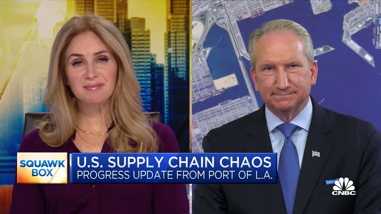 Port Executive on supply chain backlogs amid holiday season