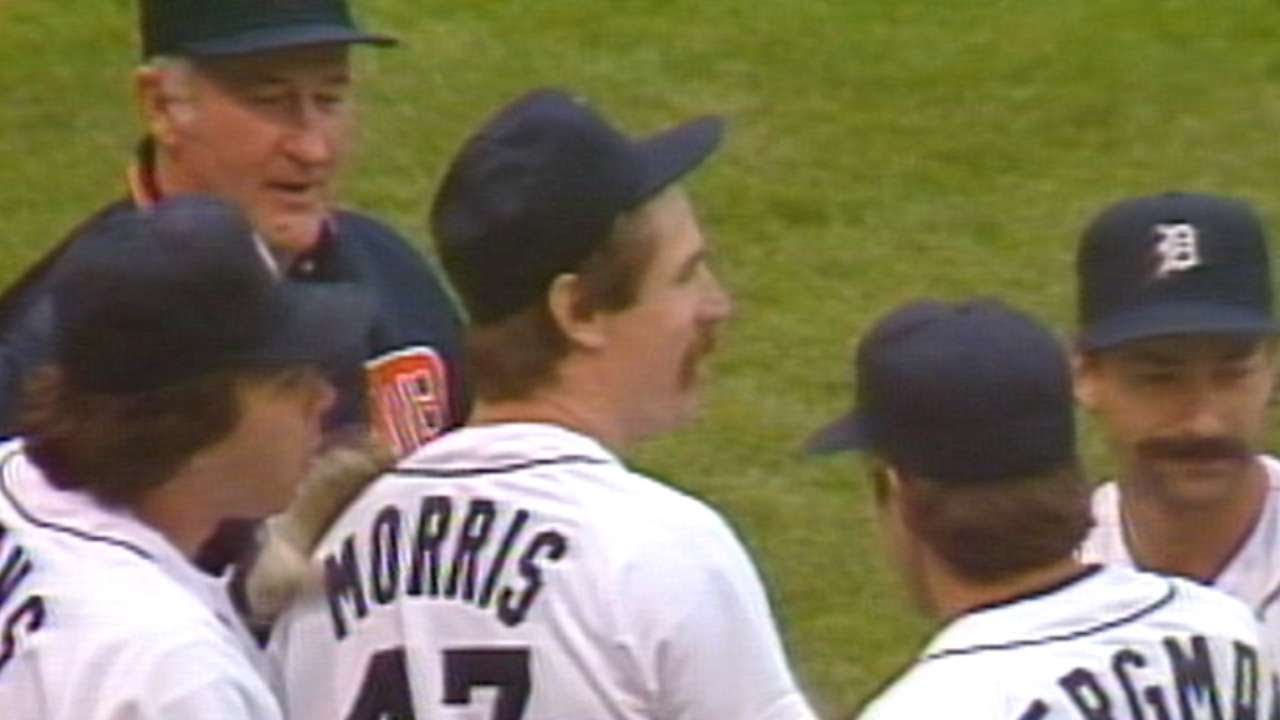 1984 WS Gm4: Morris gets final out in Tigers win