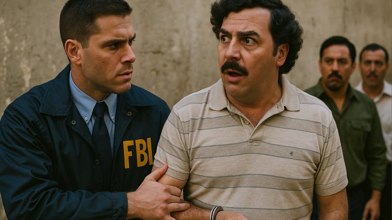 Agente del FBI esposa a Pablo Escobar sin imaginar quién es — y su reacción sorprende a todos.