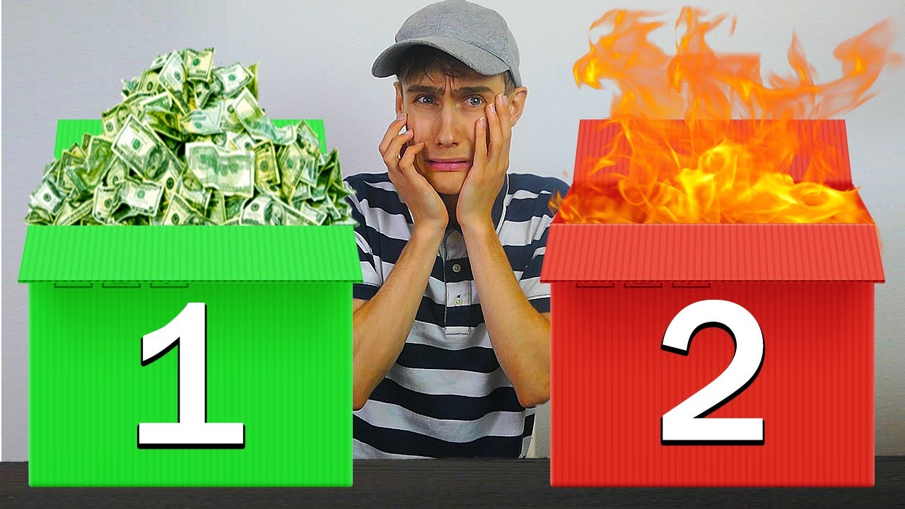 KIES DE JUISTE MYSTERY BOX CHALLENGE!🟢🔴