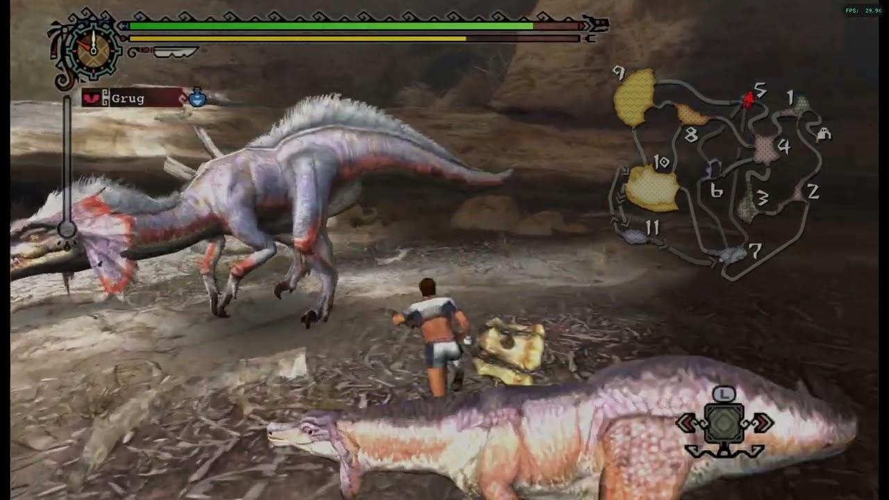 Monster Hunter Tri Great Jaggi Capture Mission