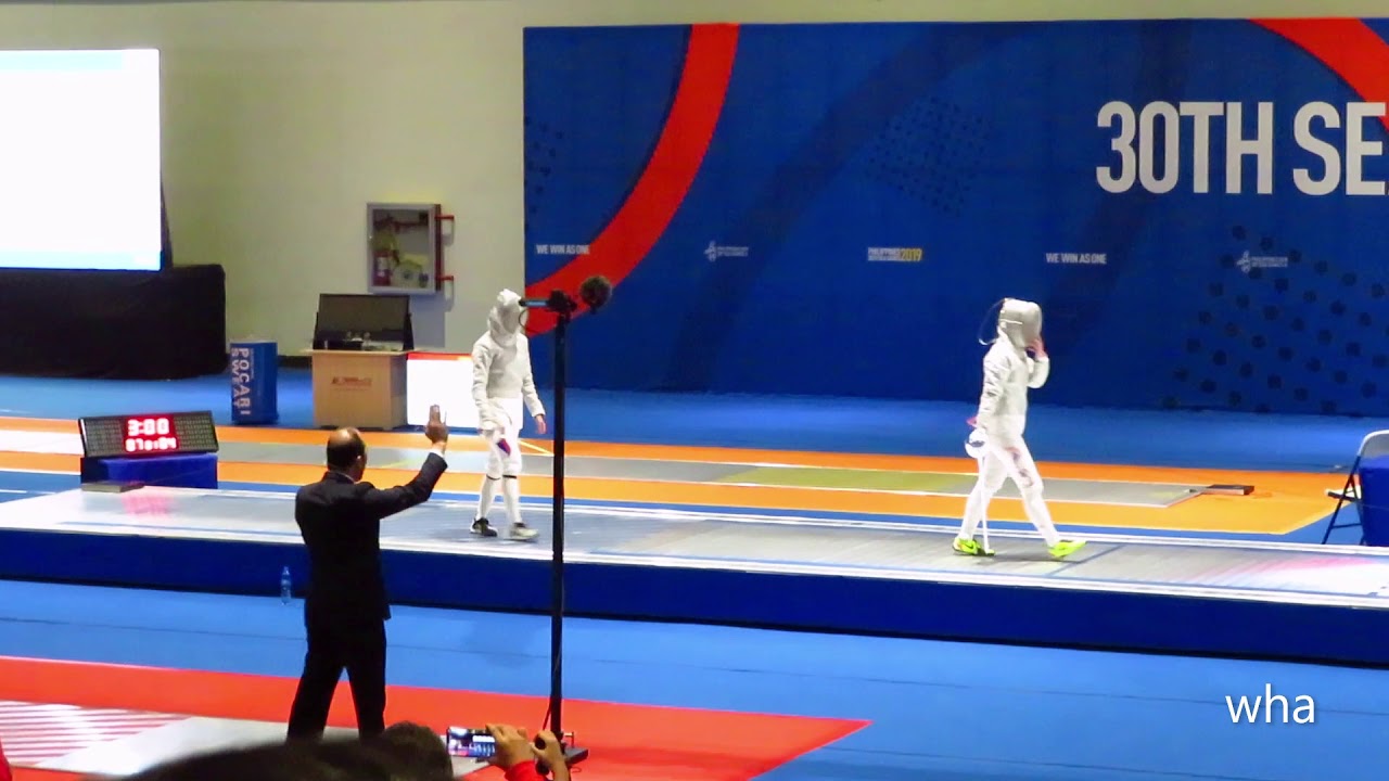30th SEAGames - Fencing Women's Individual Sabre PH vs TH (Semifinals)