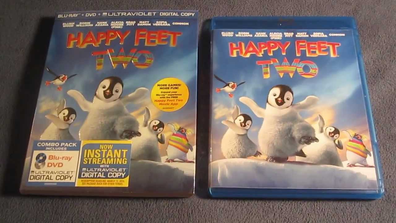 Happy Feet 2  Blu-Ray Review Unboxing