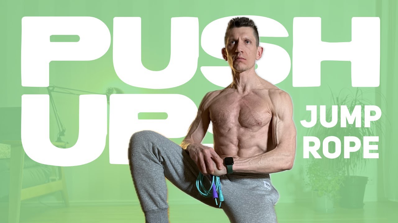 15 Minute Push-Up and Jump Rope Workout (#94)