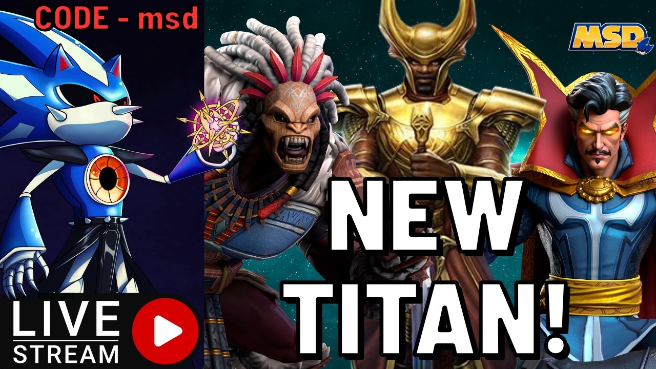 Massive Titan Crystal Opening LIVE! Marvel Contest of Champions