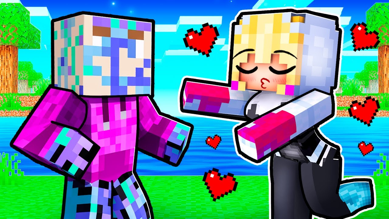 Dating a SUPERHERO in Minecraft!