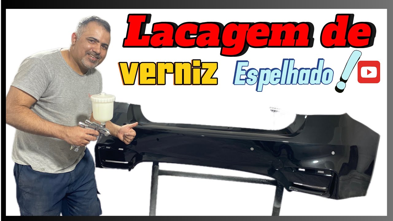 Aplicação de verniz espelhado, sem precisar de polimento!