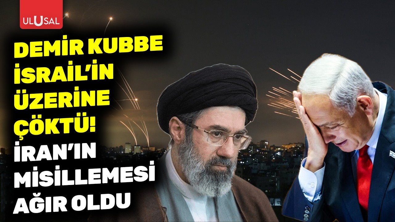 Demir Kubbe İsrail'in başına yıkıldı! İran'ın misillemesi şiddetli oldu