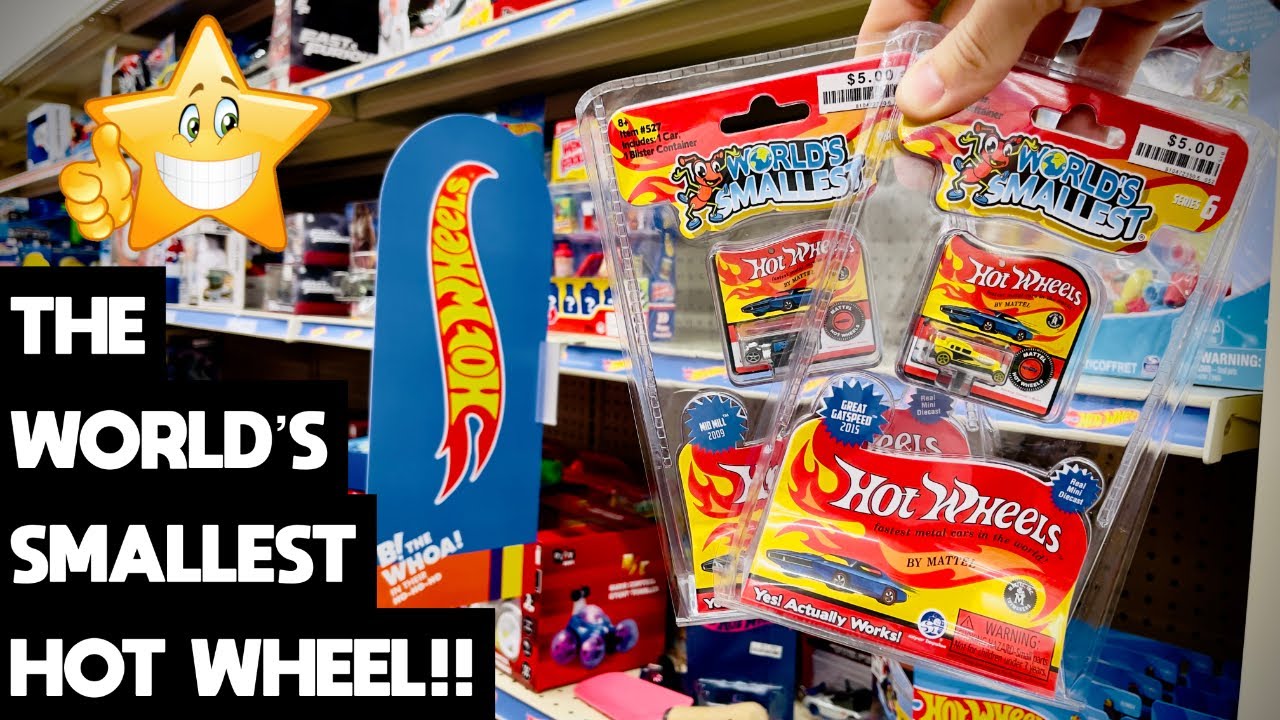 I FOUND THE WORLDS SMALLEST HOT WHEELS AND THEY HAVE BLISTER CARDS! HOBBY LOBBY HAS A SALE ALL WEEK!