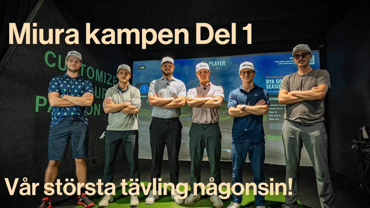 Vi lottar ut ett Miura-set! Del 1| TrackMan tävling