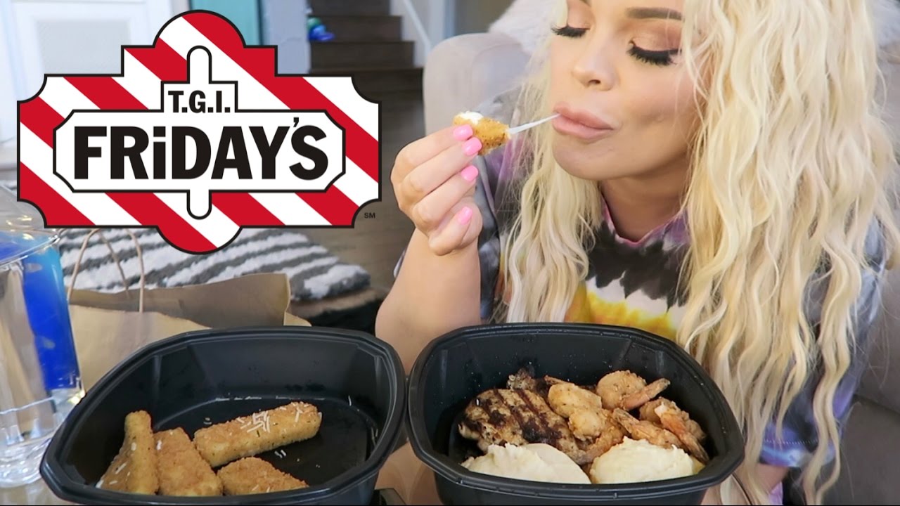 TGI FRIDAY'S EATING SHOW!!!!! (MUKBANG) | WATCH ME EAT