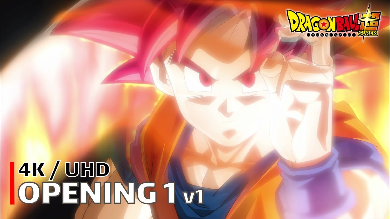 Dragon Ball Super - Opening 1 v1 (Chouzetsu☆Dynamic!) | 4K UHD Creditless | Subtitles