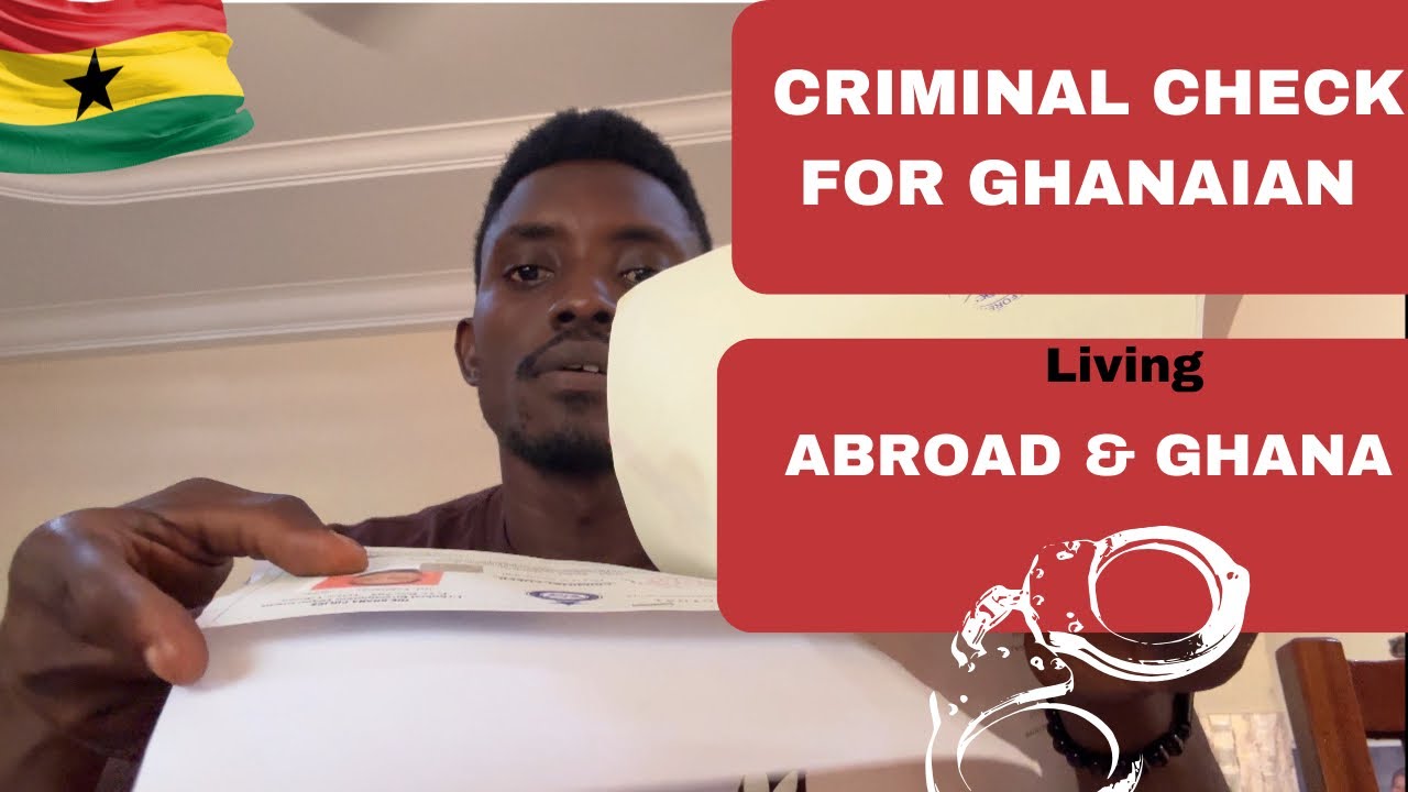 How to Attest & Legalize a Criminal Check from Ghana | Police Report Attestation Process
