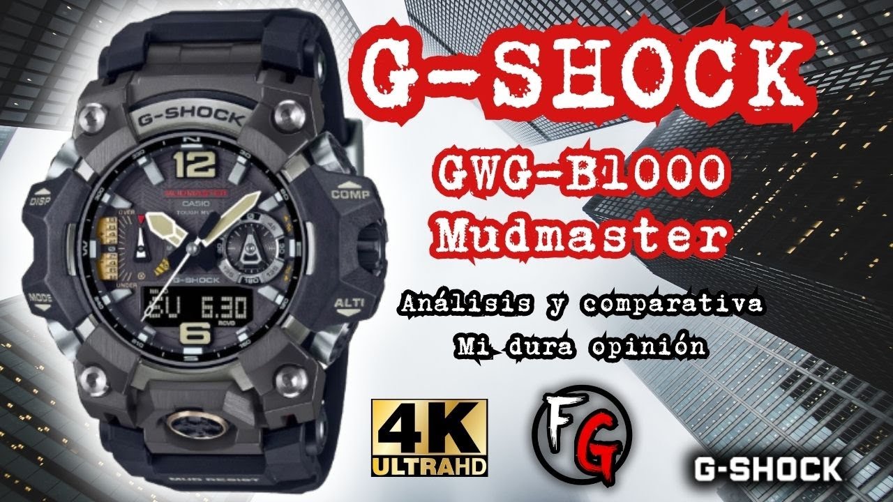 Análisis y opinión G Shock GWG B1000 Mudmaster