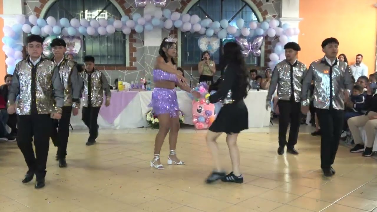 Este fue el hermoso baile latino con el cual sorprendió a todos Camila en sus 15 años #ediyart 
