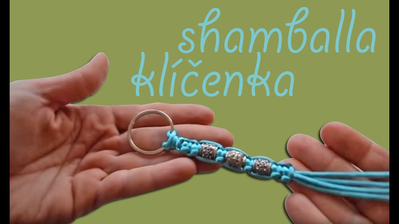 Návod na shamballa klíčenku