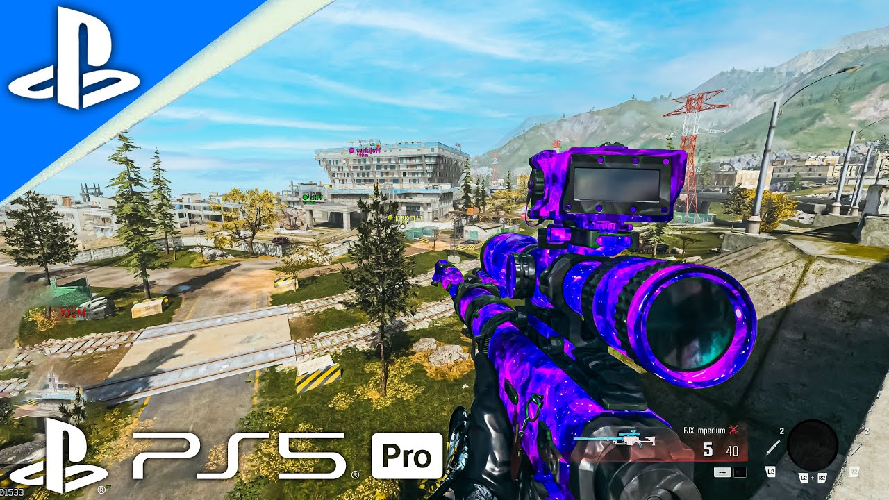 CALL OF DUTY WARZONE BO6 SOLO FJX SNIPER GAMEPLAY PS5 PRO (No Commentary)