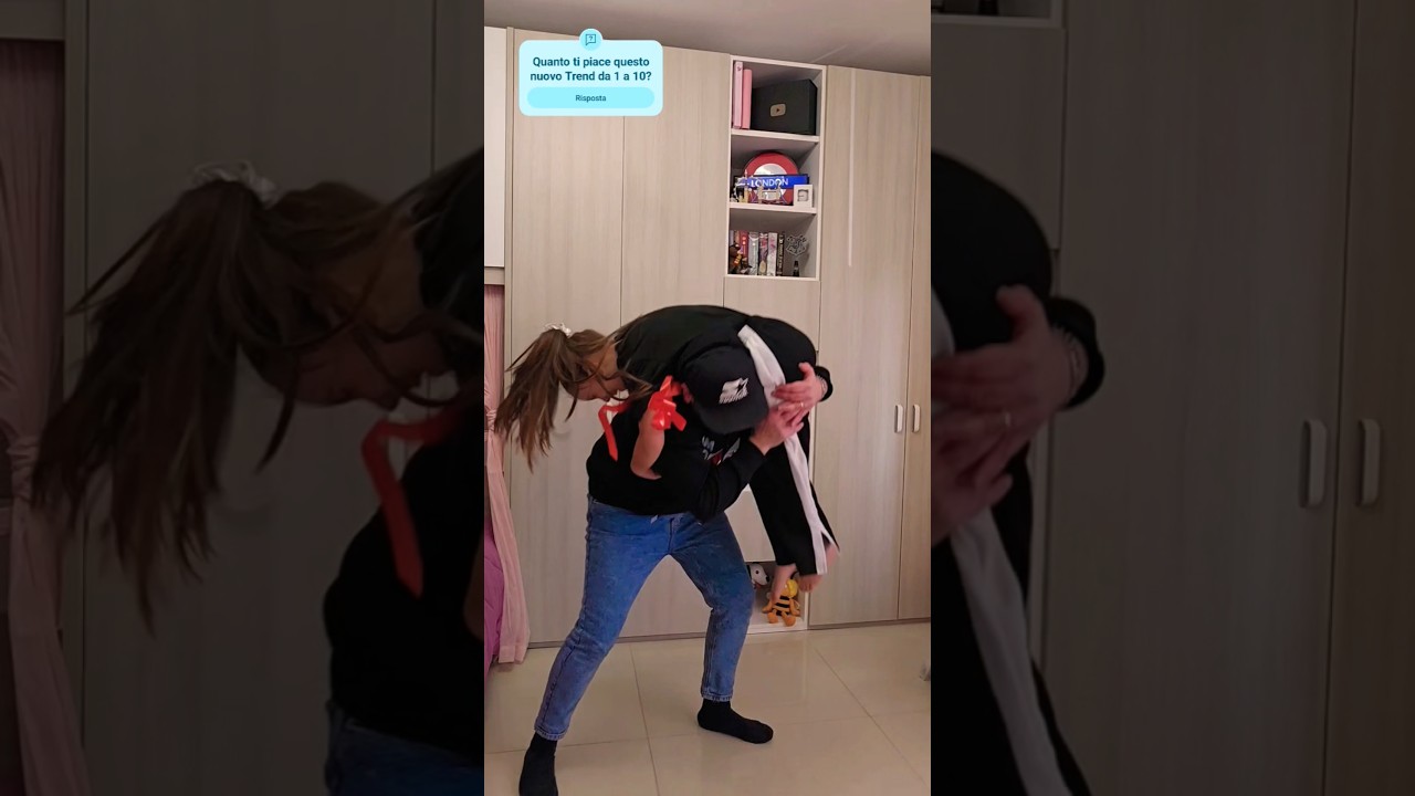 Non potevamo non provare questo nuovo TREND!🤭 #tiktoktrend #shorts #trending