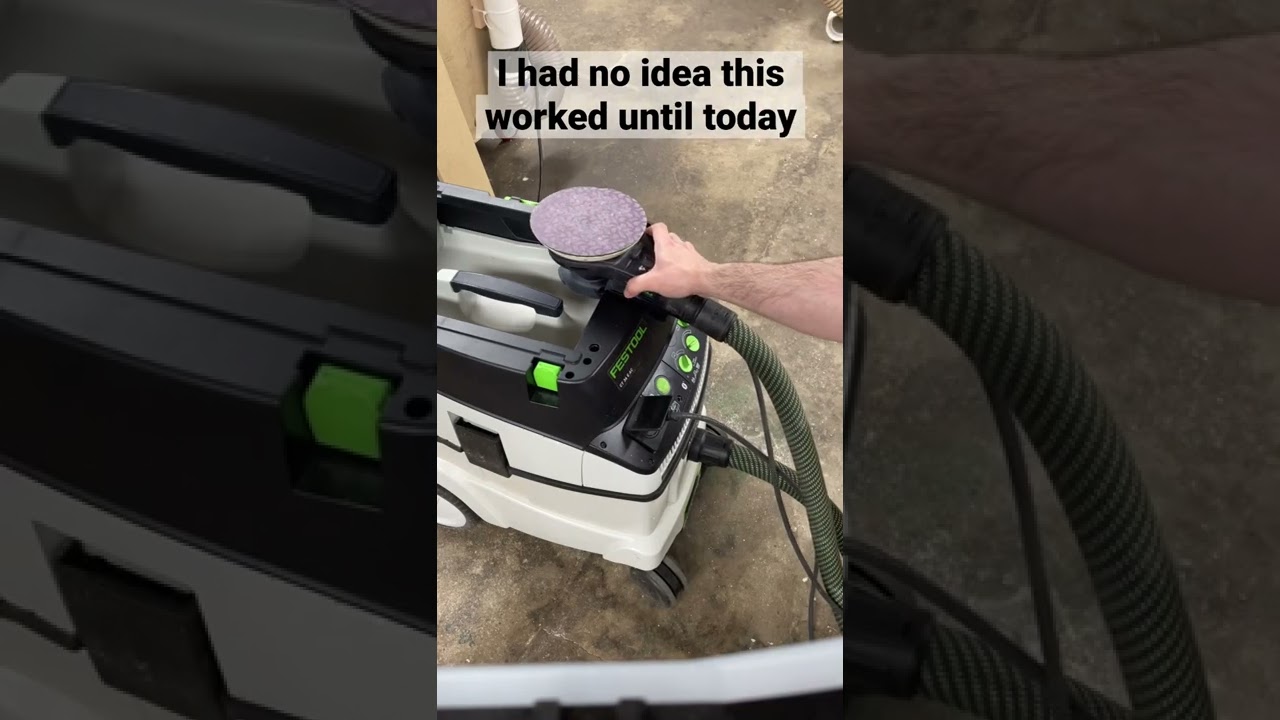 Festool Sander Storage Trick You Didn&rsquo;t Know