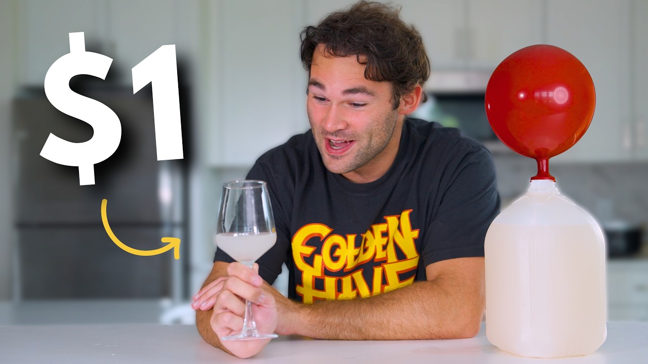I MADE ALCOHOL FOR $1 (NO EQUIPMENT)
