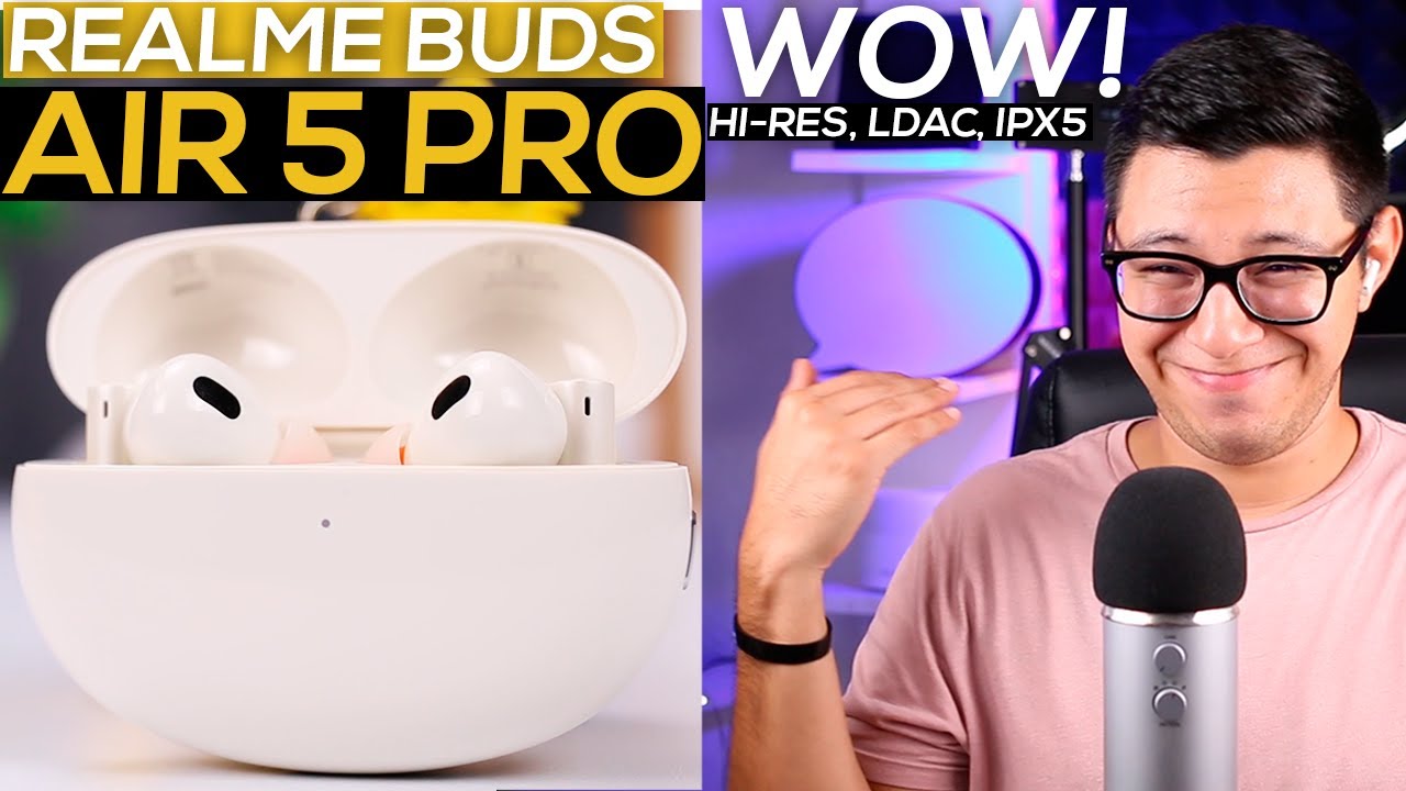 Realme Buds Air 5 Pro - Hi-Res, LDAC, IPX5 y más...🎧😱 | Reseña en español