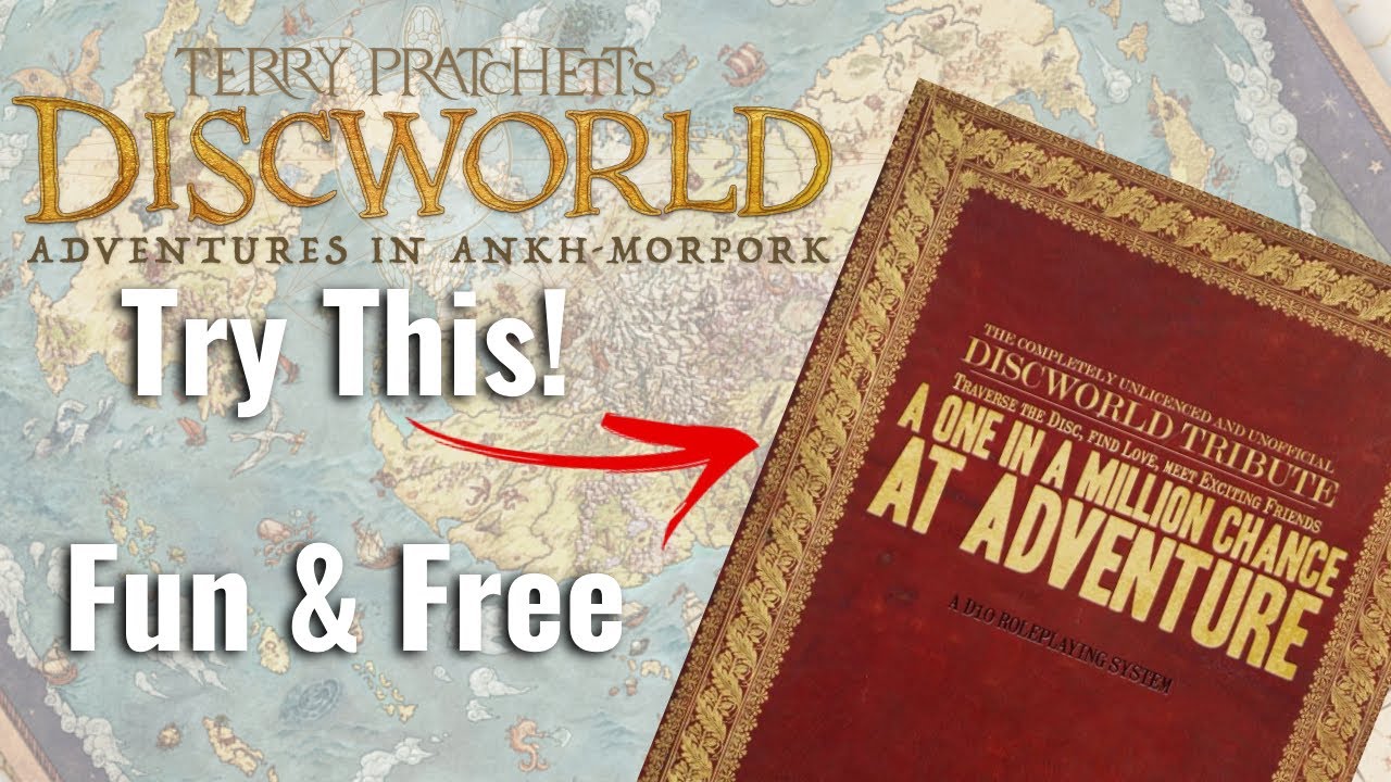 New Discworld RPG? Try Out A One In A Million Chance At Adventure!